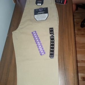 Mens Pants - Weatherproof - 36 x 34 - Khaki